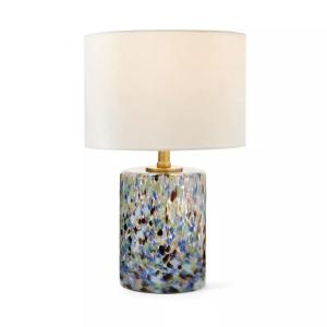Dot Glass Cylinder Accent Table Lamp -In Hand Cheap Sale Low Pice Fee Shipping