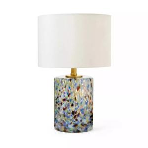 Dot Glass Cylinder Accent Table Lamp Release Dates Sale Online