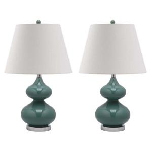 Double Gourd Glass Lamp-Marine Blue (Set of 2) Clearance 2025
