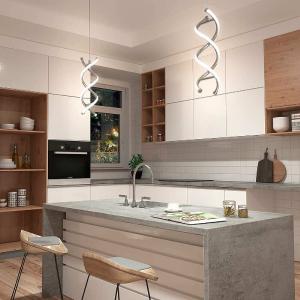 DNA Integrated LED Pendant Light Fixture, Chrome Cheap Pice Low Shipping Fee