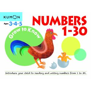 Kumon Grow to Know Numbers 1-30 (Ages 3-4-5) Fashionable Cheap Online