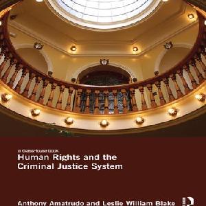 Human Rights and the Criminal Justice System - Paperback / softback With Mastercard For Sale