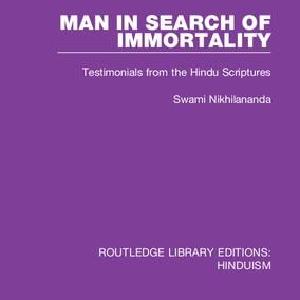 Man in Search of Immortality - Hardback Top Quality Sale Online