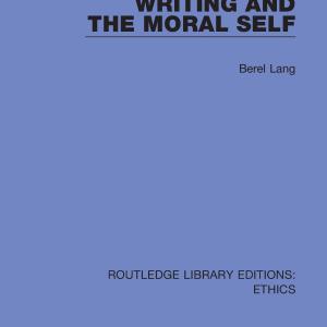Writing and the Moral Self Free Shipping Deals