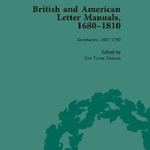 British and American Letter Manuals, 1680-1810, Volume 2 Pre Order For Sale