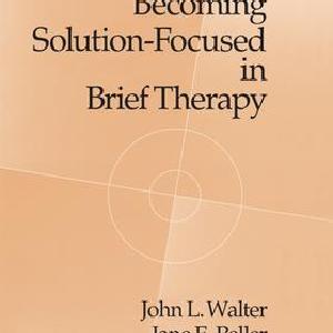 Becoming Solution-Focused In Brief Therapy Outlet Shop