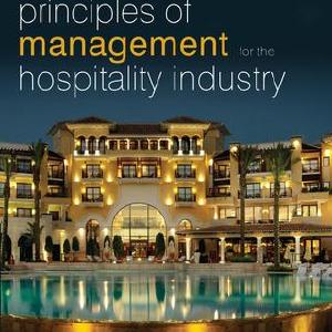 Principles of Management for the Hospitality Industry - Paperback / softback Under 70 Dollars