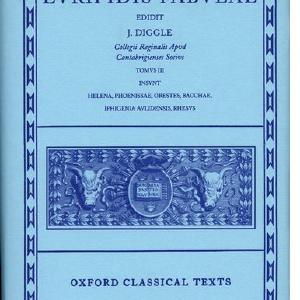 Euripides Fabulae: Volume III Cheap Sale New Arrival