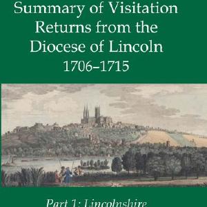 Bishop Wake's Summary of Visitation Returns from the Diocese of Lincoln 1705-1 Pre Order For Sale