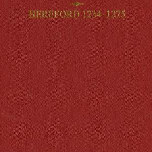 English Episcopal Acta 35, Hereford 1234-1275 Enjoy Cheap Online