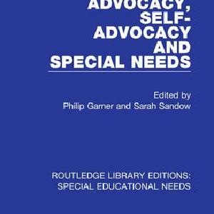 Advocacy, Self-Advocacy and Special Needs - Hardback Cheap The Cheapest
