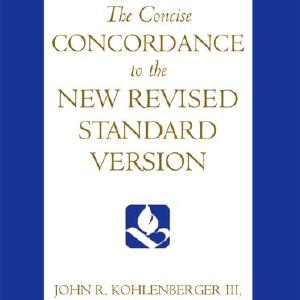 The Concise Concordance to the New Revised Standard Version Free Shipping Big Discount