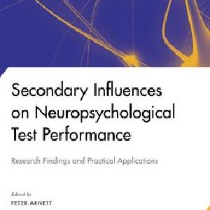 Secondary Influences on Neuropsychological Test Performance Outlet Locations Cheap Pice