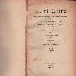 ..et Ultra. (The wisdom of the gods - La saggezza degli dei). Free Shipping For Sale