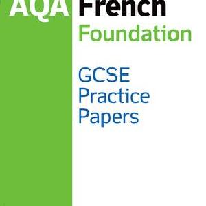 14-16/KS4 AQA GCSE French Foundation Practice Papers Outlet Discount Authentic