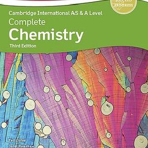 AS & A Level. Cambridge International AS & A Level Complete Chemistry Ebay Online