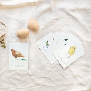 Cartes d'apprentissage- les animaux de la ferme Deals Online