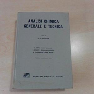 ANALISI CHIMICA GENERALE E TECNICA Discount Amazon