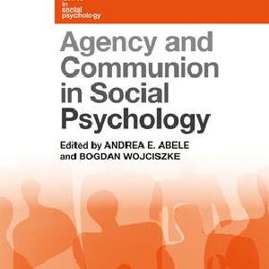Agency and Communion in Social Psychology - Paperback / softback Cheap Pice