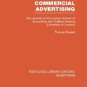 Commercial Advertising - Paperback / softback Buy Cheap Recommend