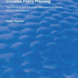 Complex Policy Planning - Paperback / softback Sale 2025 Newest