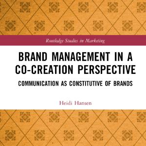 Brand Management in a Co-Creation Perspective - Hardback Outlet Looking For