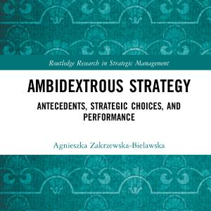 Ambidextrous Strategy - Hardback For Cheap