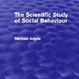 Scientific Study of Social Behaviour - Paperback / softback Outlet For You