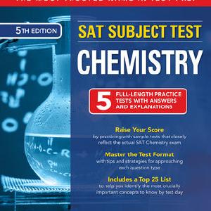 McGraw-Hill Education SAT Subject Test Chemistry, Fifth Edition Best Store To Get Sale Online