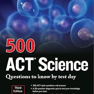 500 ACT Science Questions to Know by Test Day, Third Edition Free Shipping Fashionable