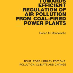 Towards Efficient Regulation of Air Pollution from Coal-Fired Power Plants Get To Buy Cheap Online