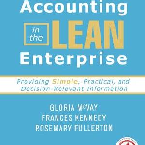 Accounting in the Lean Enterprise Buy Cheap Best Wholesale
