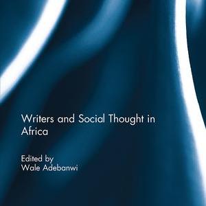 Writers and Social Thought in Africa - Paperback / softback Ebay
