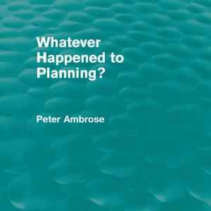 What Happened to Planning (Routledge Revivals) Clearance Inexpensive
