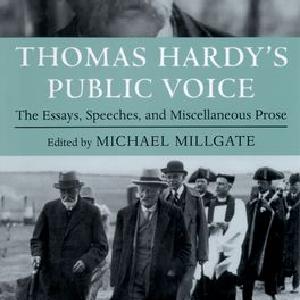 Thomas Hardy's Public Voice Cheap Sale Footaction