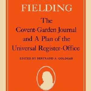 The Covent-Garden Journal and A Plan of the Universal Register-Office Under 70 Dollars