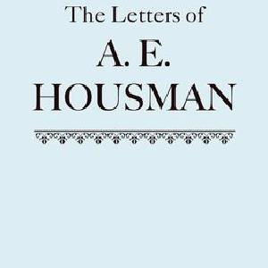 The Letters of A. E. Housman Sale Low Pice
