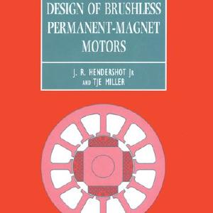 Design of Brushless Permanent-magnet Motors Original Cheap Pice