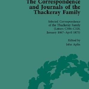 Correspondence and Journals of the Thackeray Family Cheap Eastbay