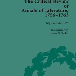 Critical Review or Annals of Literature, 1756-1763 Cheapest