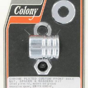 Front axle spacer kit, custom grooved | Color: chrome | Order Number: C9994-4 | OEM Number: 43683-97 2025 Sale Online