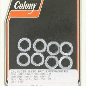 Cylinder base nut lockwasher kit | Color: chrome | Order Number: C9715-8 | OEM Number: 7055 Low Pice Fee Shipping Online