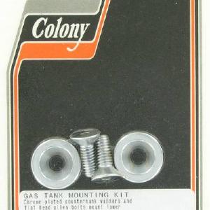 Gas tank mounting kit, (lower front) | Color: chrome | Order Number: C2072-4 | OEM Number: 2025 Cheap Pice