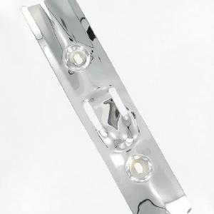 Filler strip, Tank top | Color: chrome | Order Number: R3502-37BC | OEM Number: 61120-37 Sale Manchester