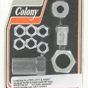 Footboard rod mounting kit | Color: chrome | Order Number: C9800-14 | OEM Number: 50516-32 High Quality For Sale