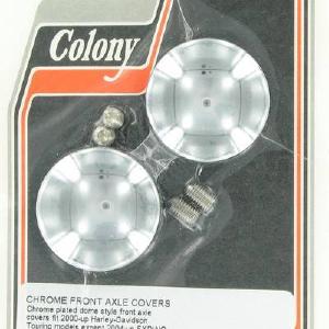 Front axle covers - dome style | Color: chrome | Order Number: C2392-2 | OEM Number: Free Shipping Visit
