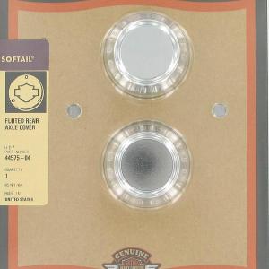 Fluted rear axle covers | Color: chrome | Order Number: 44575-04 | OEM Number: 44575-04 2025 Cheap Pice