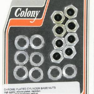 Cylinder base nuts, stock | Color: chrome | Order Number: C8106-16 | OEM Number: 7804 With Credit Card For Sale