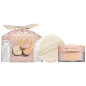 Divinely Flawless Translucent Loose Setting Powder & Puff - HONEY In China