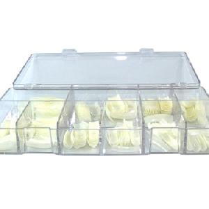 100 box Square Tips mixed sizes : Natural Free Shipping Outlet Locations